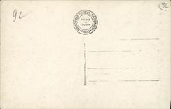 VINTAGE POSTCARD Malmaison Puget Rules of Neptune