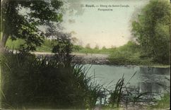 CPA Ruiel Etang de Saint Cucufa Perspective