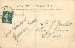 VINTAGE POSTCARD Ruiel Pond of Saint Cucufa Outline