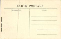 VINTAGE POSTCARD Castle of Malmaison Frontage and Cour D Honor