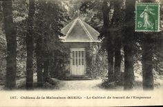 CPA Chateau de la Malmaison Le Cabinet de Travail de l Empereur Napoleon 1er 