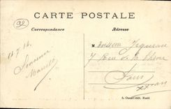 CPA Chateau de la Malmaison Le Cabinet de Travail de l Empereur Napoleon 1er 