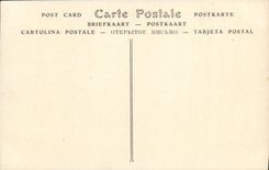 VINTAGE POSTCARD Seen of Malmaison of the dimension of the park