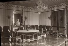 VINTAGE POSTCARD Rueil Castle of Malmaison the Room of the Council