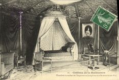 CPA Chateau de la Malmaison Chambre a coucher de l imperatrice Josephine Napoleon