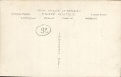 CPA Crue de la Seine Rueil Avenue du Chemin de Fer