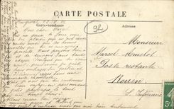 VINTAGE POSTCARD Rueil Castle of Malmaison Old Residence of L Napoleon Emperor 1st