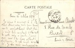 VINTAGE POSTCARD Rueil Castle of Malmaison and the Vault