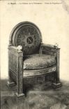 CPA Rueil Le Chateau de la Malmaison Trone de Napoleon l er