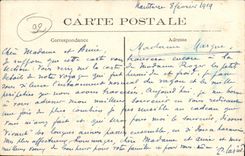 CPA Rueil Le Chateau de la Malmaison Trone de Napoleon l er