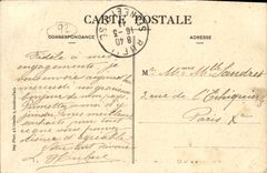 CPA Chateau de la Malmaison Les Parterres et la Cour d Honneur