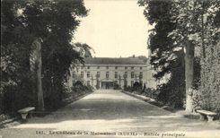 VINTAGE POSTCARD the Castle of Malmaison Main entrance