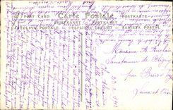 Alrededores de la POSTAL de la VENDIMIA de L Paris vieja el parque de nube Saint en 1805