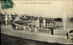 CPA C M Saint Cloud Bassin du Fer a Cheval