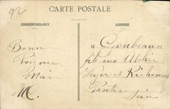 CPA C M Saint Cloud Bassin du Fer a Cheval