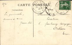 CPA Saint Cloud La Grande Cascade Les grandes eaux