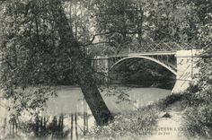CPA Villeneuve l Etang Le pont de fer