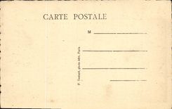 CPA St Cloud avant la Revolution Le Pont et le Chateau Vus de la plaine de Boulogne 