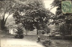 CPA Parc de Saint Cloud Jardin du Trocadero