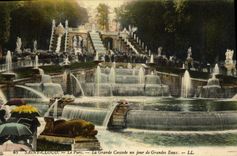 CPA Parc de Saint Cloud Le Parc Grandes Eaux Bassin des