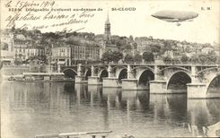 Parque de la POSTAL de la VENDIMIA Saint del desarrollo/que se mueve del dirigible de la nube con la tapa