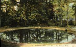 CPA Parc de Saint Cloud Le Parc La Mare Aux Biches