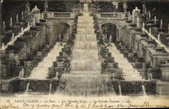 CPA Parc de Saint Cloud Le Parc Les Grandes Eaux