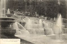 CPA Parc de Saint Cloud Le Parc Les Grandes Eaux