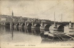 VINTAGE POSTCARD Park of Cloud Saint View
