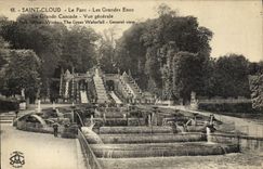 CPA Parc de Saint Cloud Les Grandes Eaux