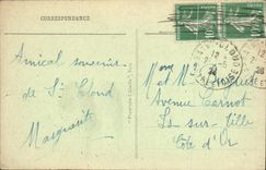 CPA Parc de Saint Cloud Les Grandes Eaux