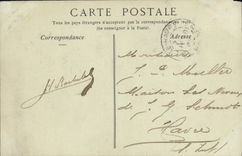 CPA Parc de Saint Cloud Emplacements du Chateau Bassin du Fer a Chaval