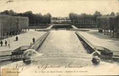CPA Parc de Saint Cloud Bassins de la Cascade