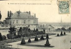 CPA Parc de Saint Cloud Emplacement de L Ancien Chateau