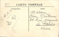 VINTAGE POSTCARD Park of Cloud Saint the Park Large Eauxc the Large Cascade the Dragon