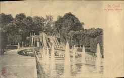 CPA Parc de Saint Cloud Le Grande Cascade