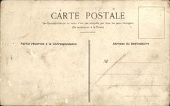 VINTAGE POSTCARD Parc of Cloud Saint the Place D weapons Parks Bridge of St Cloud