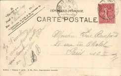 CPA Parc de Saint Cloud Le Pavillon Bleu