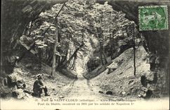 VINTAGE POSTCARD Park of Cloud Saint Gone Frank Mountain Bridge of the devil