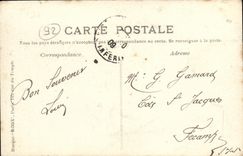 VINTAGE POSTCARD Park of Saint Cloud Head of Dream and Crapauds of the Large Cascade Splashes