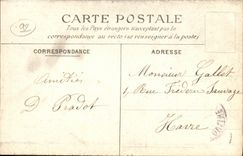 CPA Parc de Saint Cloud Monument Gounod