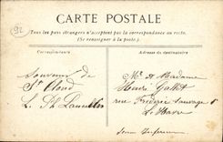 VINTAGE POSTCARD Park of Cloud Saint the Bridge and the City