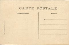 VINTAGE POSTCARD Park of Cloud Saint View Quay of the President Carnot Zeppelin Airship