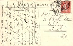 VINTAGE POSTCARD Holy Cloud Park of Our Walk to the park