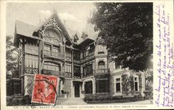 VINTAGE POSTCARD Saint Cloud Chalet qu lived Gounod and In Which he died