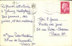 VINTAGE POSTCARD Holy Cloud Rise of the Lantern