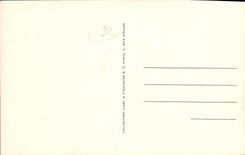 POSTAL de la VENDIMIA que el parque de estacion de tren de los sellos de Robinson sella