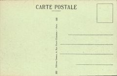 Fabrica separada de la porcelana de la POSTAL de la VENDIMIA