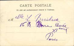 VINTAGE POSTCARD Saint Cloud Vue of the Grid of the Horseshoe