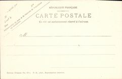 VINTAGE POSTCARD Holy Cloud Large Water View of the Cascade Built On the Drawings of Lepautre and Mansart